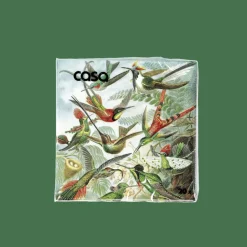 CASA COLIBRI Set Di 20 Tovaglioli Multicolore| Tovaglioli