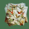 CASA COLIBRI Set Di 20 Tovaglioli Multicolore| Tovaglioli
