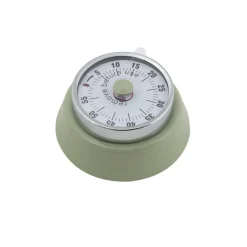 CASA CUISINO Timer Retro Con Calamita Menta| Strumenti Da Cucina