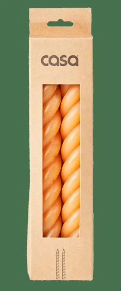 CASA CURL Candele Set Da 2 Ocra| Candele
