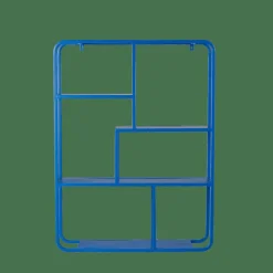 CASA DAX Scaffale Pensile Blu Blu| Scaffali Da Parete