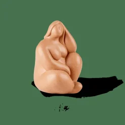 CASA DIVA Ceramica Decorativa Marrone| Figurine Decorative