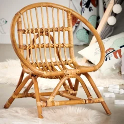 CASA DORA Sedia Per Bambini Naturale| Kids|Mobili Per Bambini