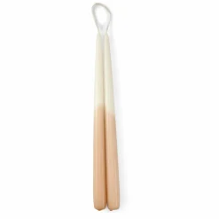 CASA DUO Candele Set Da 2 Crema, Menta, Multicolore| Candele