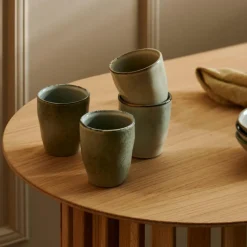 CASA EARTH LAGOON Mug 20 CL Verde Chiaro| Mug
