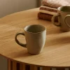 CASA EARTH MARL Mug Con Manico 20 CL Crema| Mug