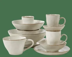 CASA EARTH MARL Mug Con Manico 30 CL Crema| Mug