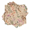 CASA ECO DRIED FLOWER Set Di 20 Tovaglioli Multicolore| Tovaglioli