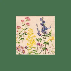 CASA ECO FLORAL Set Di 20 Tovaglioli Vari Colori| Tovaglioli