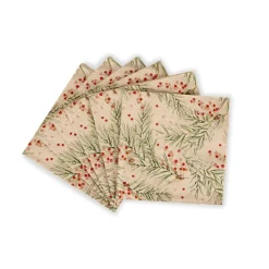 CASA ECO HOLLY Set Di 20 Tovaglioli Multicolore| Tovaglioli