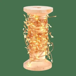 CASA ELLI Filo Luminoso Clust 200 Luci Led Rame| Fili Luminosi