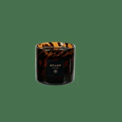 CASA ESCAPE BLACK OUDH Candela Profumata In Vaso Nero, Marrone, Multicolore| Candele Profumate|Candele