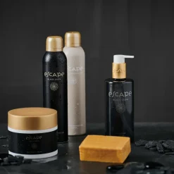 CASA ESCAPE BLACK OUDH Sapone In Dispenser Nero| La Cura Del Corpo