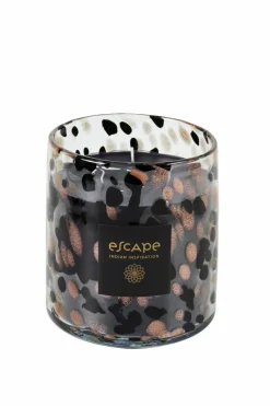 CASA ESCAPE INDIAN INSPIRATION Candela Profumata In Vaso Bianco, Beige, Multicolore| Candele Profumate|Candele
