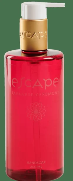 CASA ESCAPE JAPANESE CEREMONY Sapone In Dispenser Rosso| La Cura Del Corpo