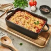 CASA FERO Pirofila Per Lasagne Nero| Pirofile