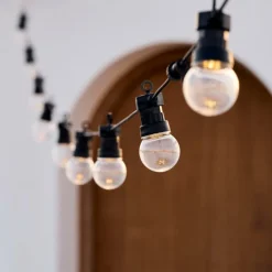 CASA FESTA Filo Luminoso Con 10 Luci Led 8 Funzioni| Fili Luminosi