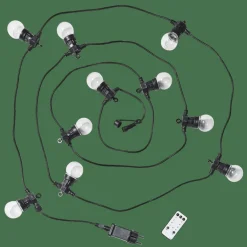 CASA FESTA Filo Luminoso Con 10 Luci Led 8 Funzioni| Fili Luminosi