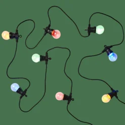 CASA FESTA Filo Luminoso Con 10 Luci Led 8 Funzioni| Fili Luminosi
