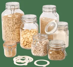 CASA FIDO Vaso Ermetico 0,75 L Trasparente| Barattoli