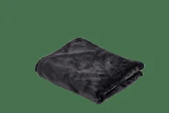 CASA FLANELLA Plaid Grigio Scuro| Plaid