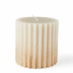 CASA FLOWY Candela Bianco Antico| Candele