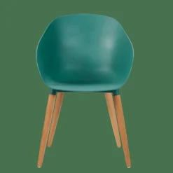 CASA FRIDA / FRAY Gambe Set/4 Eucalipto Naturale| Sedie Da Pranzo|Sedie Da Giardino