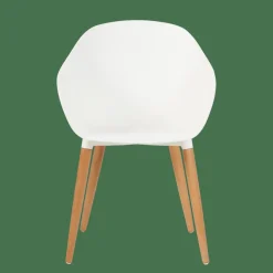 CASA FRIDA / FRAY Gambe Set/4 Eucalipto Naturale| Sedie Da Pranzo|Sedie Da Giardino