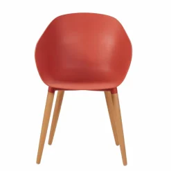 CASA FRIDA / FRAY Set/4 Gambe Teak Naturale| Sedie Da Pranzo|Sedie Da Giardino