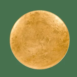 CASA GOLDFOIL Piatto Decorativo Dorato| Decorazioni Da Parete|Piatti Decorativi