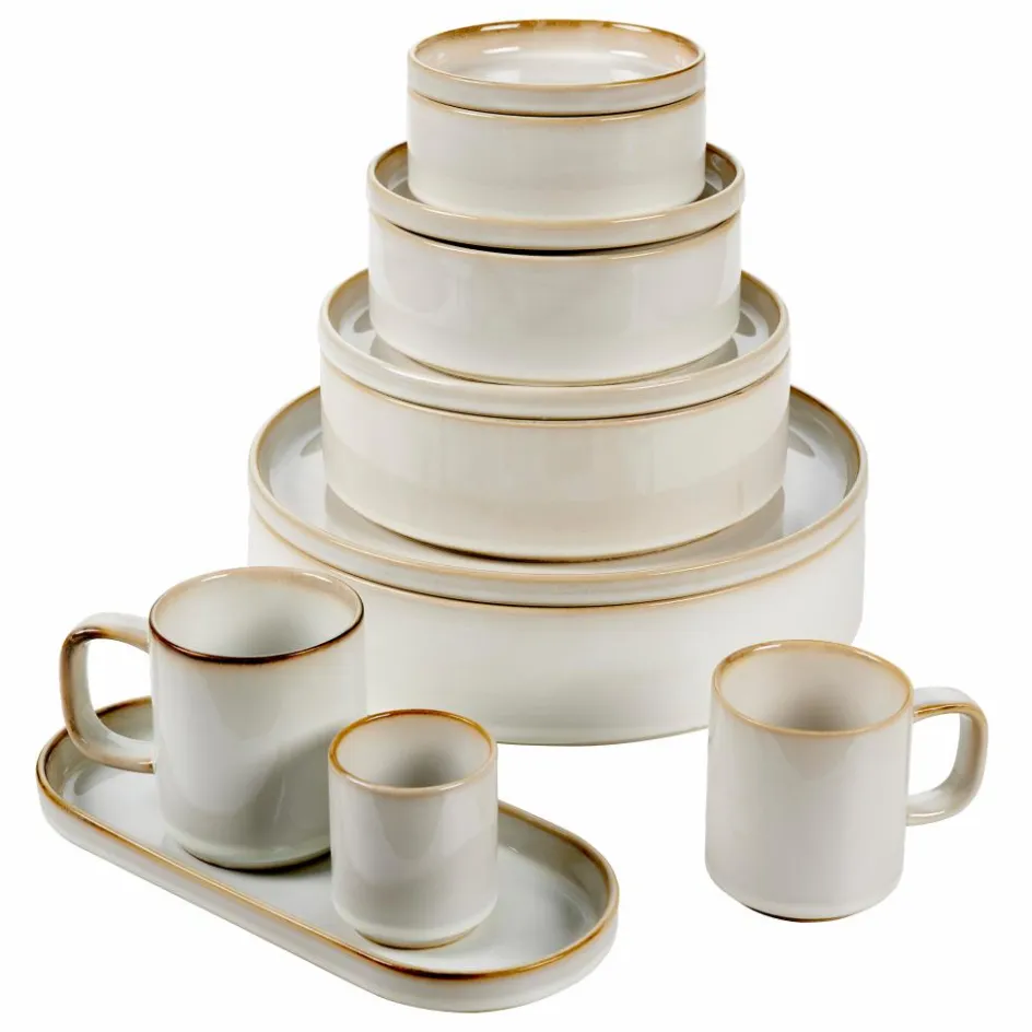 CASA GRACE VINTAGE Posate 16 Pezzi Grigio| Set Di Posate