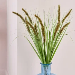 CASA GRASS Mazzo Di Erba Rosso| Rami Artificiali