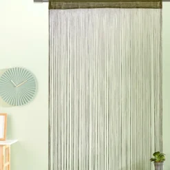 CASA GREEN Tenda Con Frange Verde| Halloween|Tende