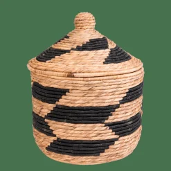 CASA GUATEMALA Cesto Nero, Naturale| Cesti Portatutto