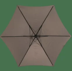 CASA HAWAI Ombrellone Sospeso Senza Base Taupe| Ombrelloni