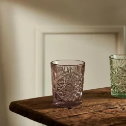 CASA HOBSTAR Bicchiere 35 CL Rosa| Bicchieri Da Cocktail|Bicchieri Da Acqua