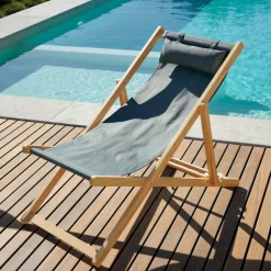 CASA IBIZA Lettino Verde| Sedie Da Spiaggia