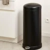 CASA INDUSTRIA Pattumiera A Pedale 27 L Nero| Cestini Spazzatura