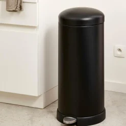 CASA INDUSTRIA Pattumiera A Pedale 27 L Nero| Cestini Spazzatura