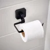 CASA INDUSTRIA Portarotoli Di Carta Igienica Nero| Accessori Per Il Wc
