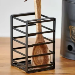 CASA INDUSTRIA Supporto Utensili Nero| Accessori Da Cucina