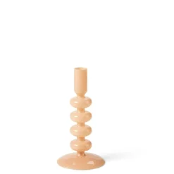 CASA ISA Candeliere Opale Crema Crema| Candelieri