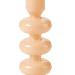 CASA ISA Candeliere Opale Crema Crema| Candelieri