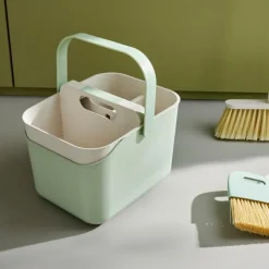CASA JASMIN Secchio/contenitore 2 In 1 Verde| Pulire
