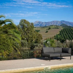 CASA JUMBO Poltrona Ad Angolo Nero| Set Lounge