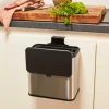 CASA KITCHEN Contenitore Armadio 5L Acciaio Inossidabile| Cestini Spazzatura