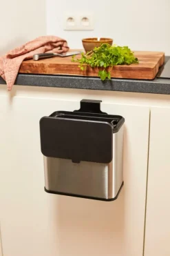 CASA KITCHEN Contenitore Armadio 5L Acciaio Inossidabile| Cestini Spazzatura