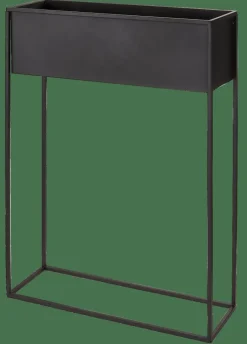 CASA LARGO Vaso Per Piante Nero| Supporti Per Piante