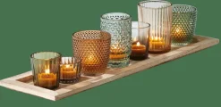 CASA LINDO Set Di Partylight 8 Pezzi Vari Colori| Portalumini