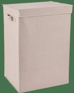 CASA LINOLUX Cesto Panni Deluxe Beige| Portabiancheria